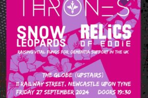 Sep 27 - Thrones + Snow Leopards + Relics of Eddie