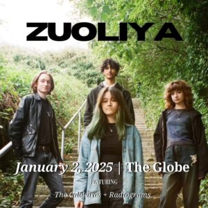 Jan 2 – Zuoliya + The Caldeiras + Radiograms