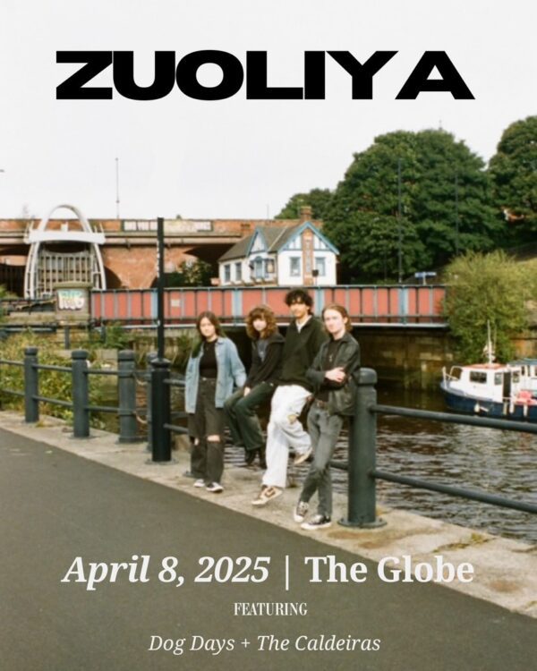 Apr 8 - Zuoliya + The Caldeiras + Dog Days