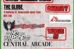 Nov 22 - Big Gaza Gig: Wingz of the Monkey + No Ripcord +  Central Arcade + Ellen Moss