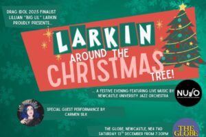 Dec 13  - Larkin around the Christmas Tree!