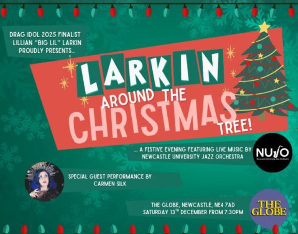 Dec 13  - Larkin around the Christmas Tree!