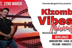 Mar 22 - Kizomba workshop & party with Bruno