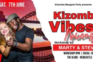 Jun 7 - Kizomba workshop & party with Marty & Steve