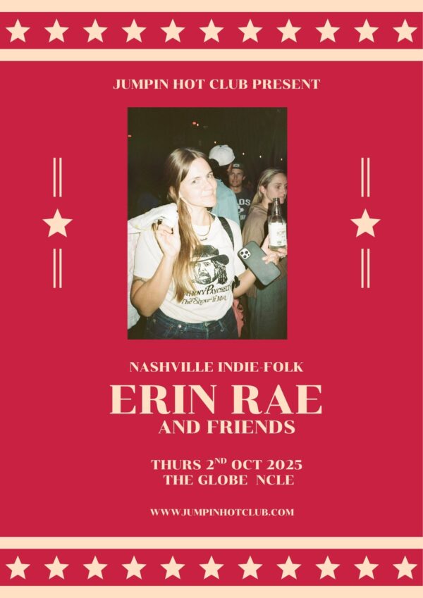 Oct 2  - Erin Rae & Friends (USA)