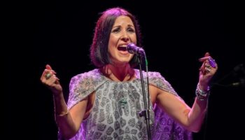 Jo Harrop on stage