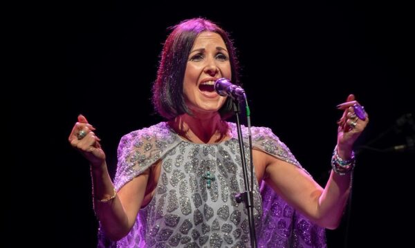 Jo Harrop on stage