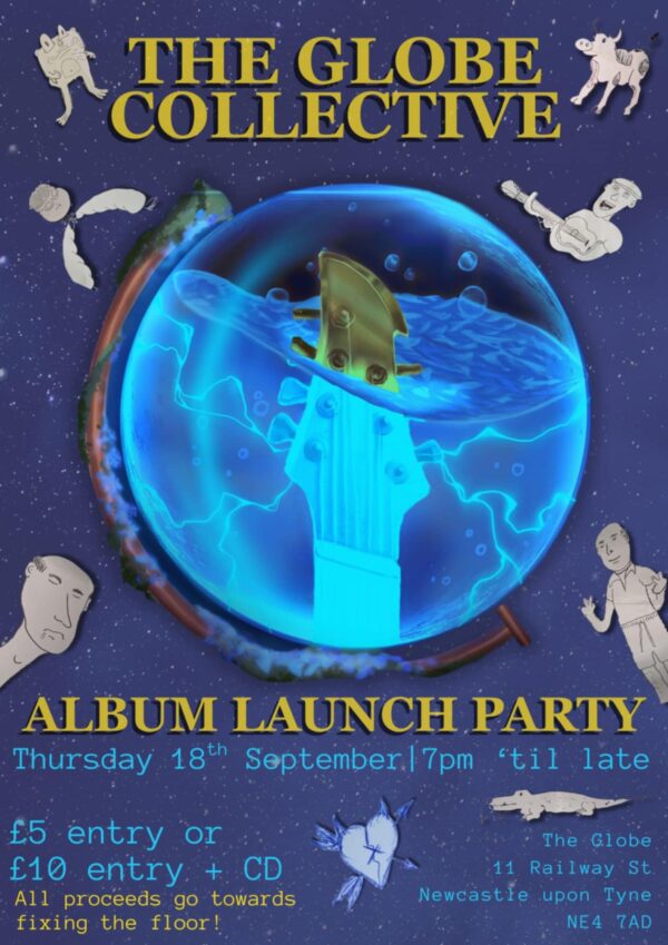 Sep 18 - The Globe Collective Album Launch and Fundraiser