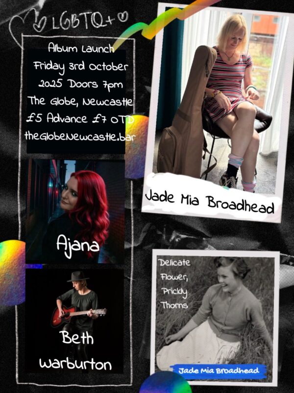 Oct 3 - Jade Mia Broadhead + Ajana + Beth Warburton