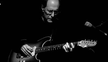 Lorne Lofsky playing guitar