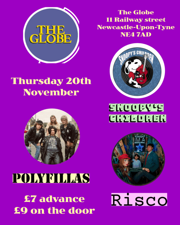 Nov 20 - Polyfillas + Snoopy's Children + Risco