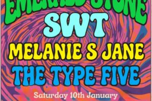 Jan 10 - Emerald Stone + SWT + Melanie S Jane + The Type Five