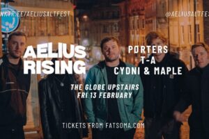 Mar 13 - Aelius Rising: Pørters + T-A + Cydni & Maple